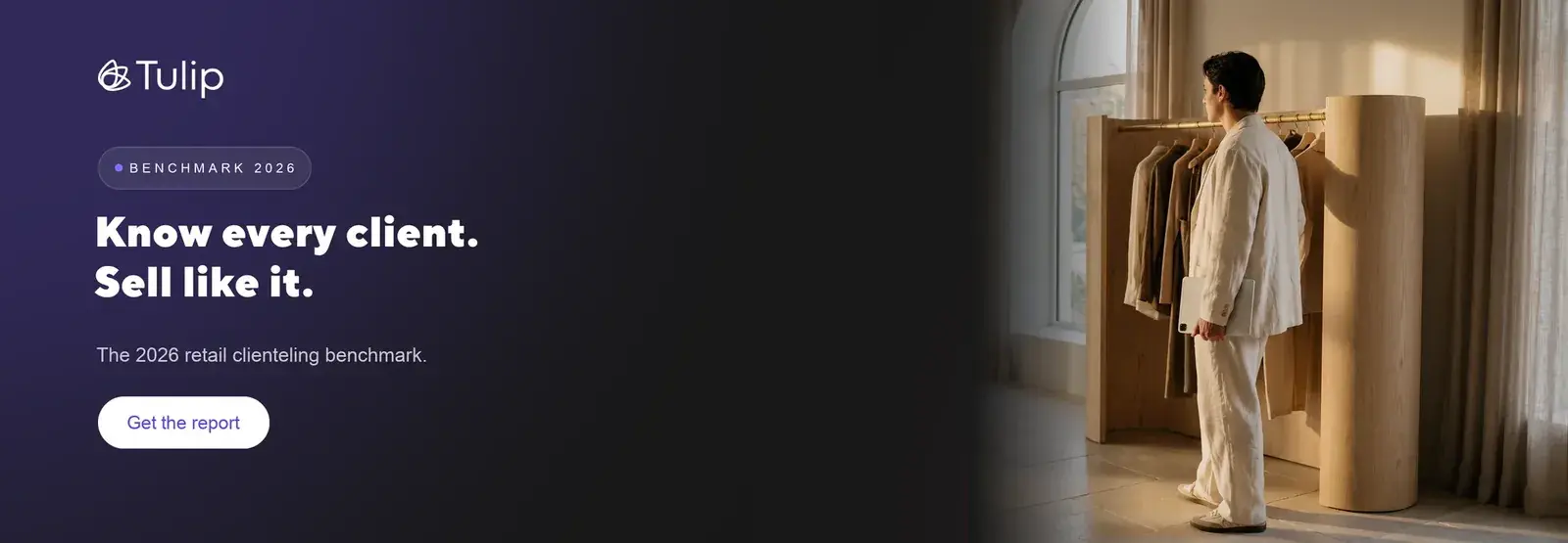 Web banner concept for Tulip
